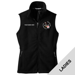 L219 - EMB - Ladies Fleece Vest